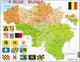 SELECTA Larsen Pluzzle Card Belgique, 48e.