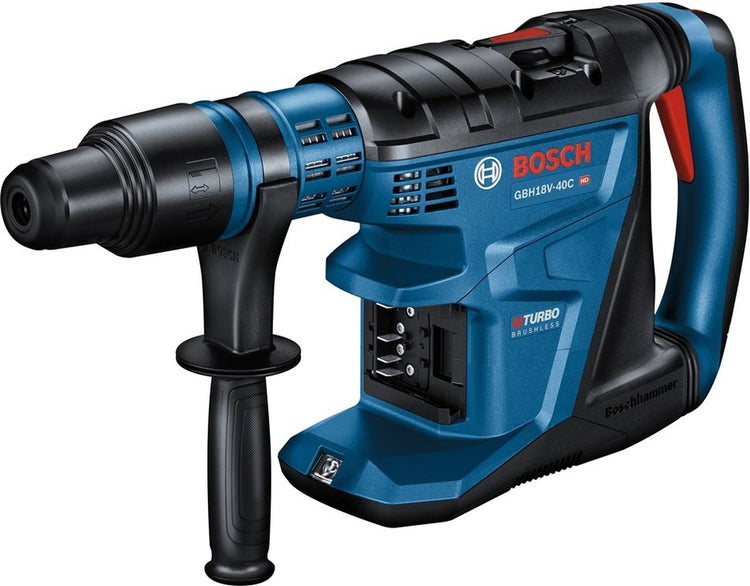 Bosch bleu gbh 18v-40 c perceuse à percussion sans fil biturbo | sds-max | excl. batteries et chargeur | en xl-boxx 0611917100