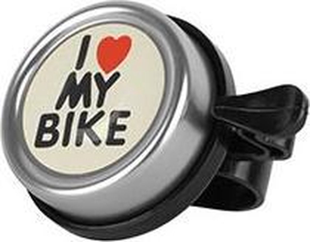 Sonnette de vélo Dresco - j'aime mon vélo - garçon