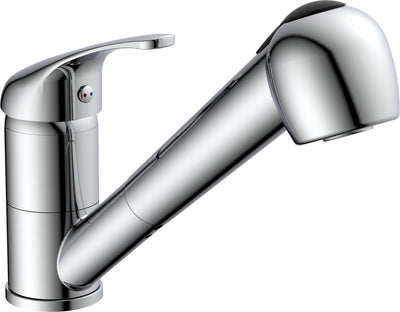 Mélangeur de cuisine Eisl Eisl avec tête de pulvérisation extensible Grande Vita Chrome Couleur