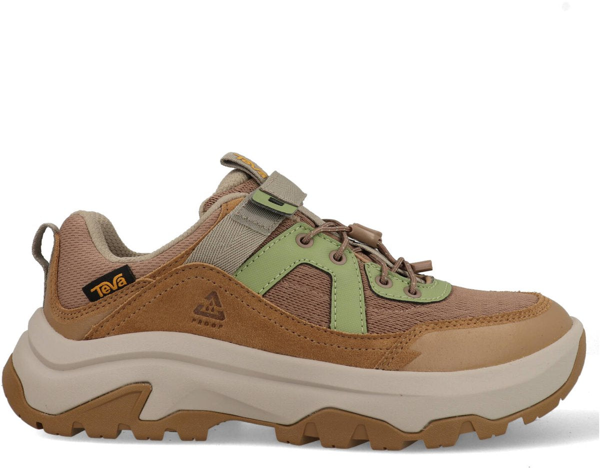 Chaussures de randonnée femme Teva w hurricane daybreaker rp - marron - vert