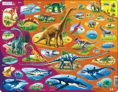 Selecta Larsen Pluzzle Animals Nature Histrisch, 85st.