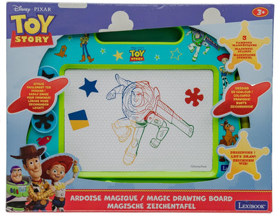Lexibook toy story planche à dessin magnétique multicolore avec accessoires format A5