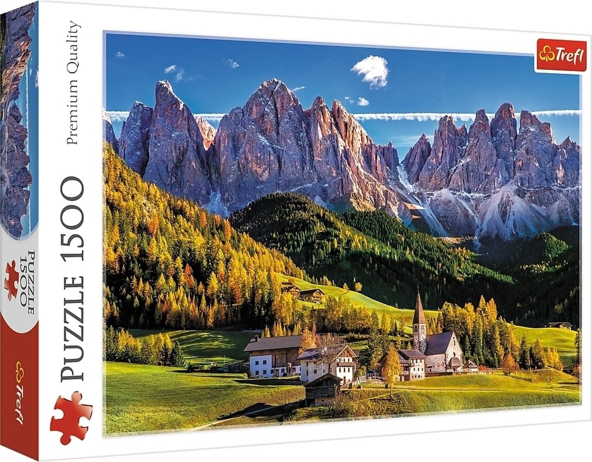 Puzzle Trefl val di funes - 1500 pièces