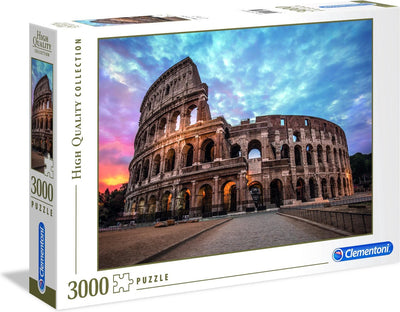 Clementoni - puzzle - 3000 pièces - Colisée lever du soleil - puzzle pour adultes - collection de haute qualité