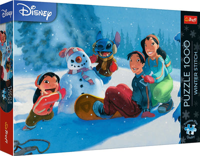 Puzzle Trefl 1000 pièces - morceaux de clubs de point de Noël