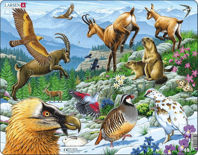 Selecta Larsen Pluzzle Animaux - Alpes, 55e.