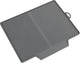 Wenko nelia tapis égouttoir plastique gris 34x40cm - séchage rapide - antidérapant - tapis pour vaisselle