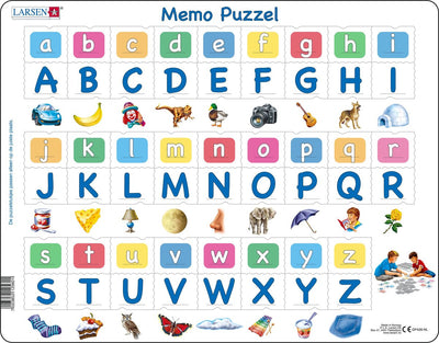 Selecta Larsen memopuzel apprend à lire - l'alphabet avec des images, 52e.