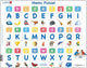 Selecta Larsen memopuzel apprend à lire - l'alphabet avec des images, 52e.