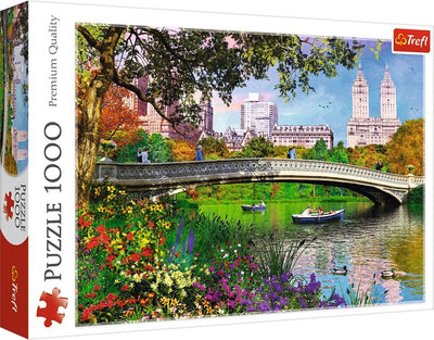 Parc central de Trefl, new york - puzzle - 1000 pièces
