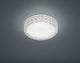 Plafonnier Pegasus Rl live your light Reality - blanc - incl. 1x LED 12w - d: 28 cm - effet étoile