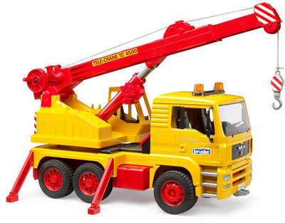 Camion avec grue 50 ans Bruder