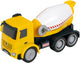 Klein Toys Mercedes Benz Arocs - Bétonnière - Intérieur et Extérieur - Jaune - Échelle 1:24 - Jouets