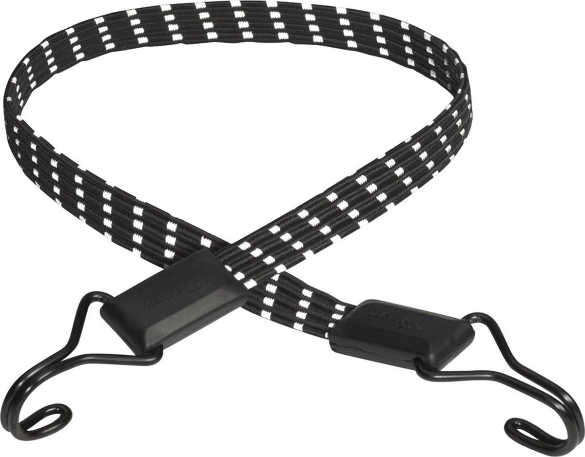 Masterlock master lock élastique lisse reflex noir reflex 18x800mm