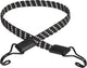 Masterlock master lock élastique lisse reflex noir reflex 18x800mm