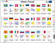 Noms de Larsen, drapeaux et capitales des 27 États membres de l'UE - puzzle - cartes géographiques - Union européenne - puzzle éducatif pour enfants - 54 pièces - fabriqué en Norvège - pièces extra épaisses de 2,5 mm - plateau avec bord fixe