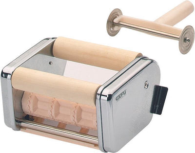 Machine à pâtes Gefu pasta perfetta de luxe – 6 types de pâtes – dont 3 accessoires – acier inoxydable