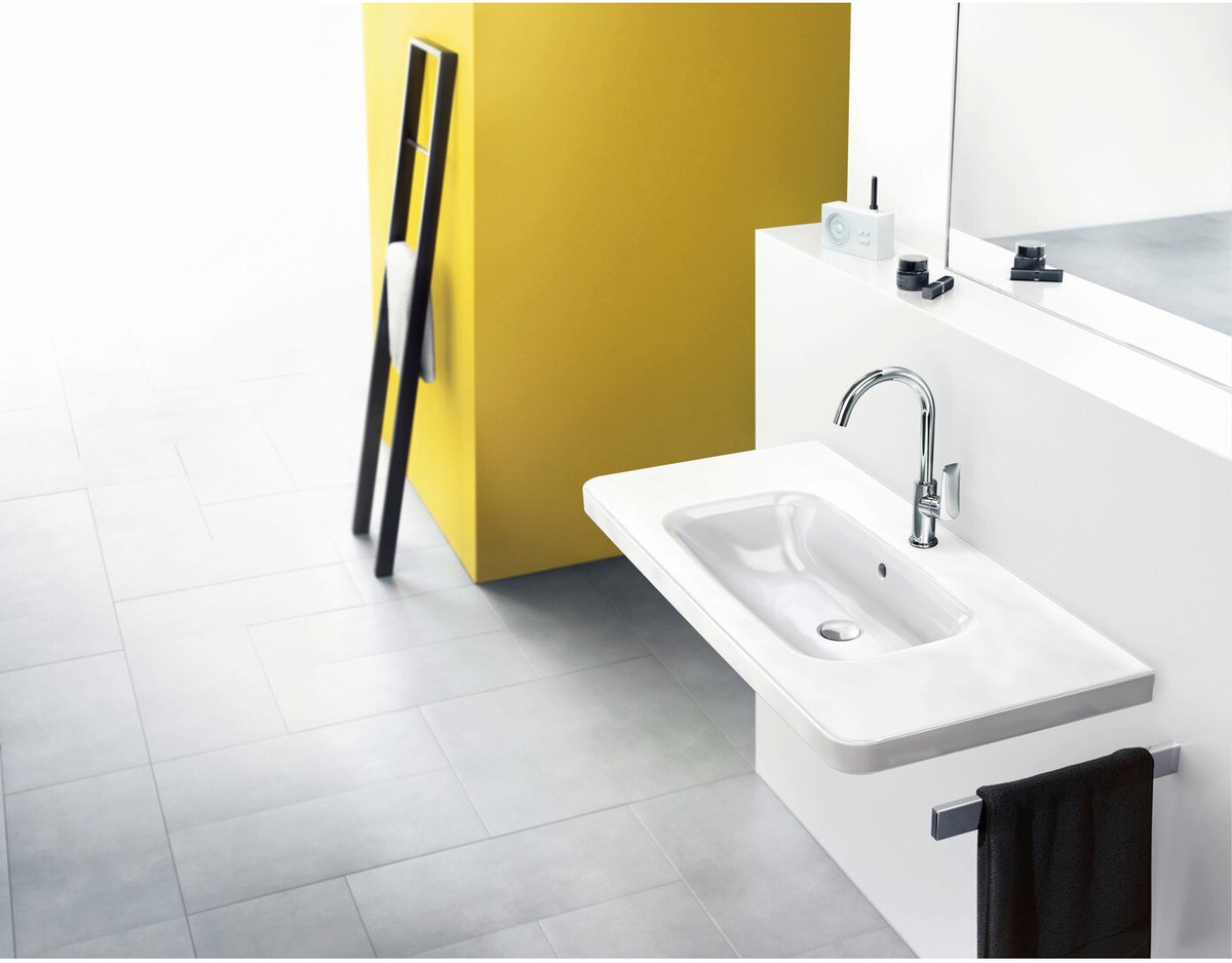 Hansgrohe Logis mitigeur de lavabo 210 - bec pivotant - avec garniture de vidage - chromé - saillie du bec 154 mm