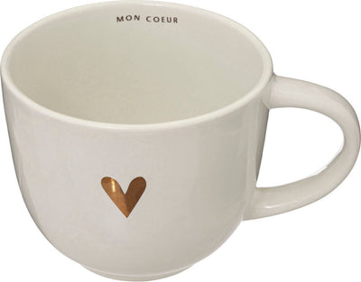 Grande tasse à thé fleurie Secret de gourmet, 480 ml