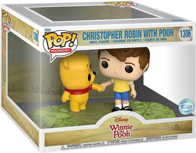 Funko pop moments : disney - christopher robin avec ourson pop #1306