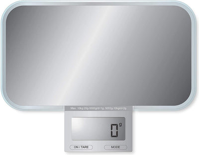 Balance de cuisine Pebbly slim - acier inoxydable - rectangulaire