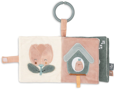 Livre d'activités pour bébé Jollein - jolis oiseaux - polyester - jouets sensoriels