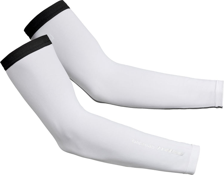 Gripgrab - Manchons de protection UV UPF 50+ manchettes de vélo d'été Protection UV - blanc - unisexe - taille m
