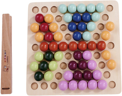 Eichhorn - jeu éducatif - tri des perles montessori