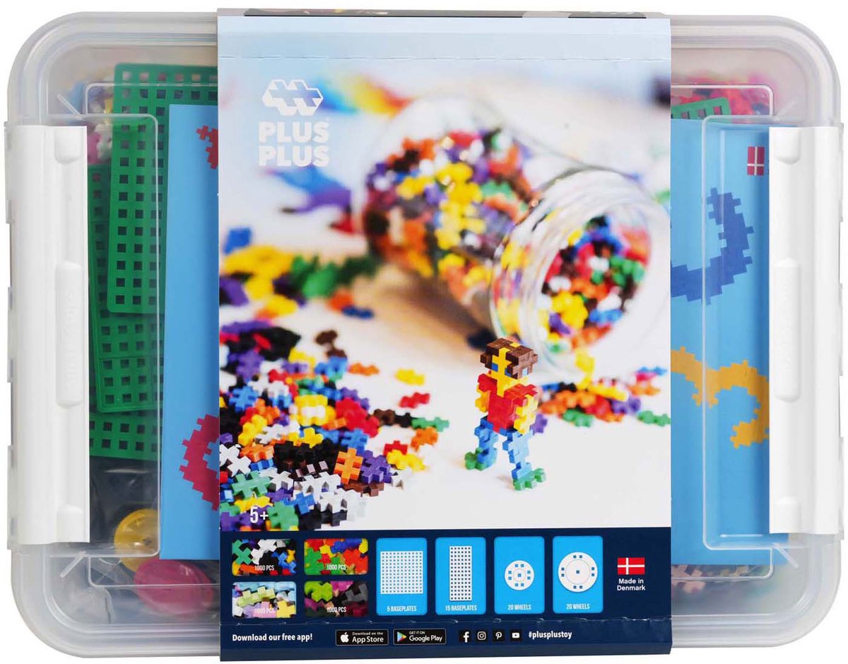 Boîte de rangement Plus Plus Plus-Plus : 4000 pièces (3903)