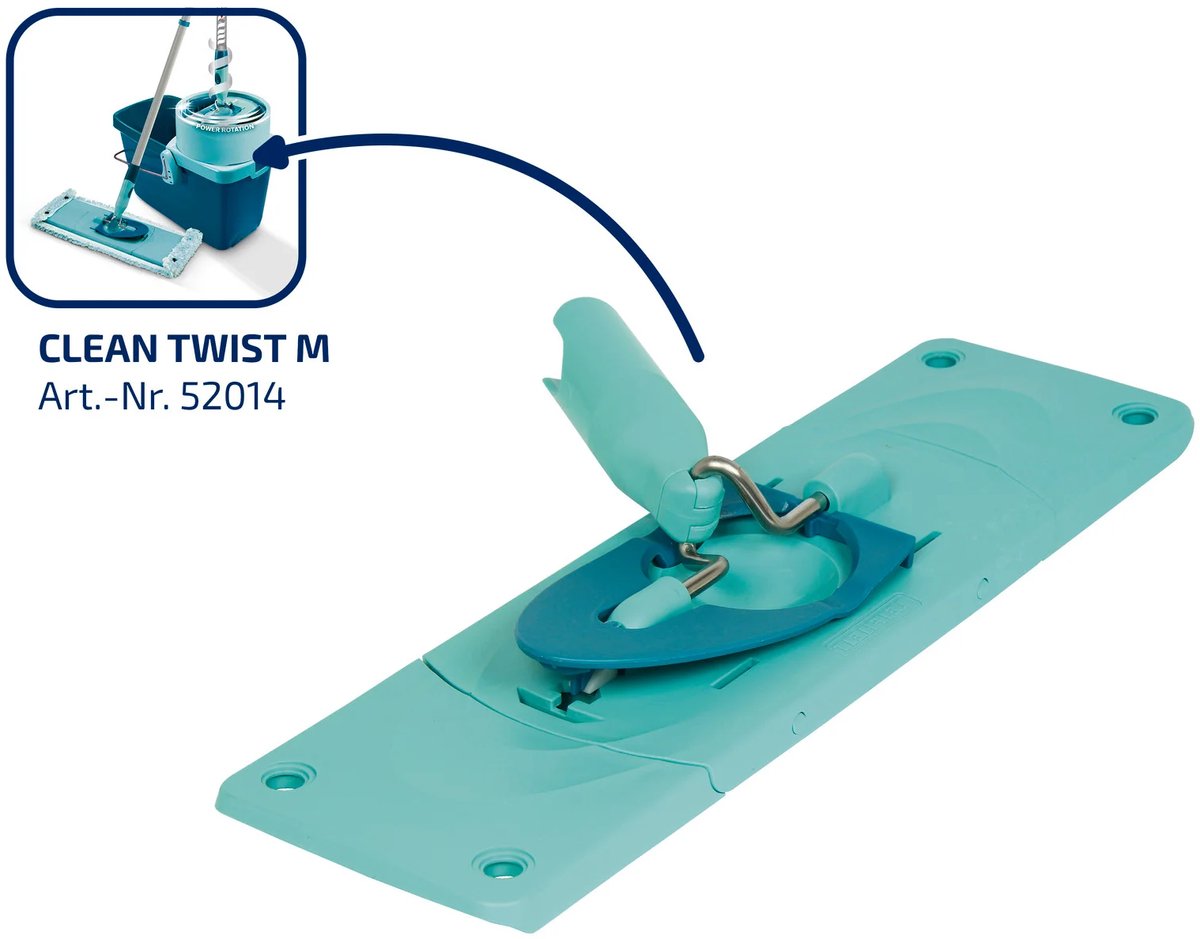 Plaque de base Leifheit pour Clean Twist m - 33 cm - boutons-pression