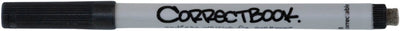 Stylo Correctbook - fineliner noir - 0,6 mm - pour carnet effaçable