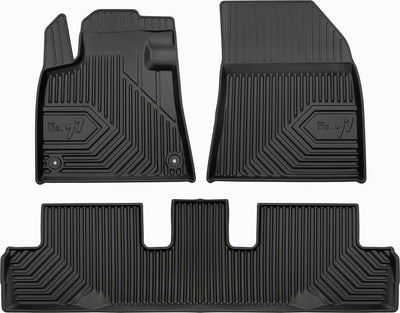 Tapis de voiture Frogum 3D adaptés aux Citroën C4 Picasso II année de construction 2013-2019 et C4 Space Tourer année de construction 2013-2019