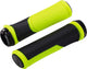 Bbb cycling poignées ergonomiques vélo cobra - poignées de vélo ergonomiques avec un confort maximal - longueur 142 mm - par paire - noir jaune fluo - bhg-96