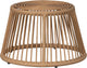 Repose-pieds Woood alatna - osier - naturel - 33x43x43