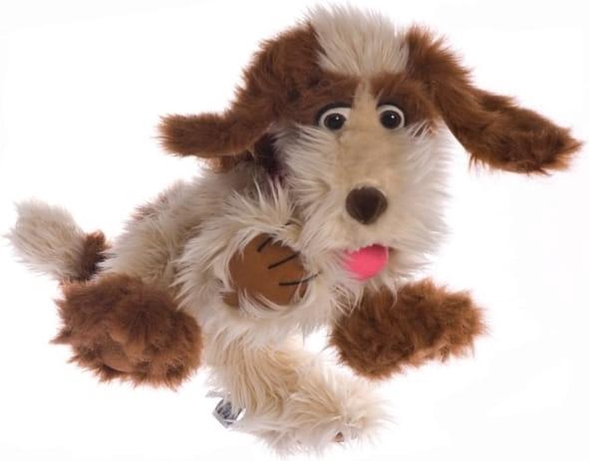 Marionnettes vivantes - marionnette à main - Tillmann le chien - 43cm