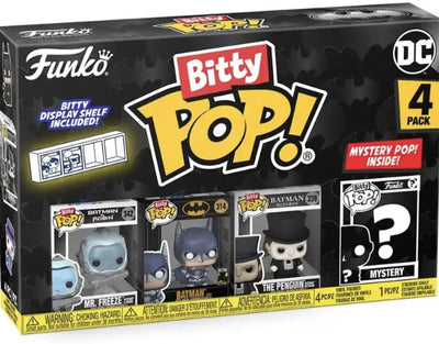 Funko Bitty Pop ! - M. Freeze, Batman, le Pingouin Mystère Pop ! de DC Batman