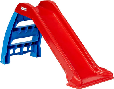 Premier toboggan Little Tikes - tout-petit - pour l'extérieur et l'intérieur - bleu rouge