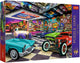 Puzzle Trefl 1000 pièces - Garage de collectionneurs de voitures Premium Plus Tea Time.