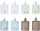 Bougie avec LED, 24 pcs.