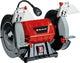 Meuleuse d'établi électrique Einhell tc-bg 200 l - 400 w - 2 980 t min - ø200x32x25 mm - incl. 2x meule (1x k36, 1x k60)