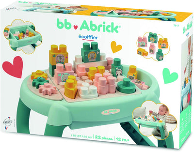 Abrick First Activity Table avec des blocs