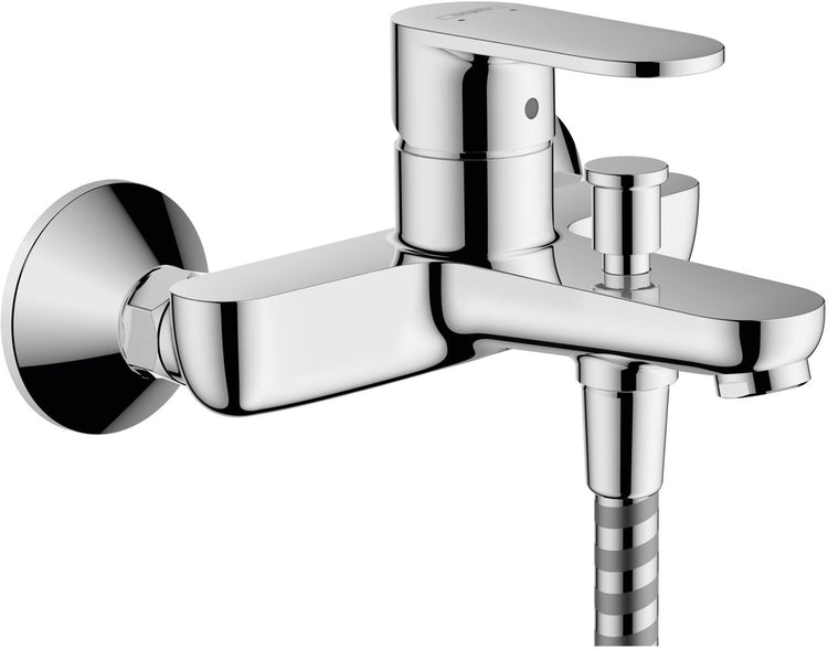 Robinet de bain vernis Hansgrohe avec levier chromé