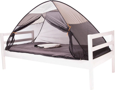 Deryan Moustiquaire pop up pour tente de lit - 200 x 90 cm - Moustiquaire de la plus haute qualité - Moustiquaire maille 1 mm - Crème