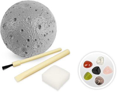 Buki France Buki - creuser des pierres sur la lune - set à creuser - jouets éducatifs - découvrir et collectionner des pierres.