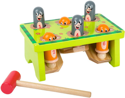 Petit pied en bois Hamperbank mollen