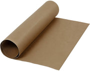 Papier en cuir faux marron foncé, 1mtr. - afbeelding 1