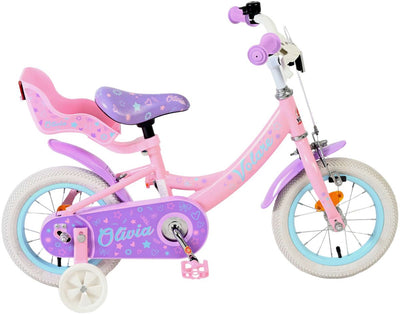 Vélo pour enfants Volare Olivia - filles - 12 pouces - rose