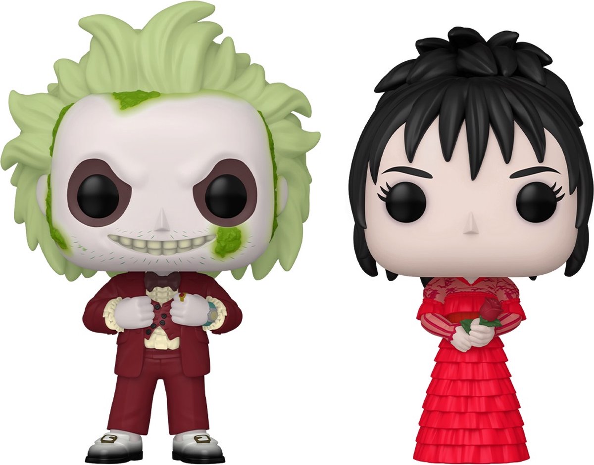 Funko-pop ! films : beetlejuice - beetlejuice lydia deetz - pack de 2