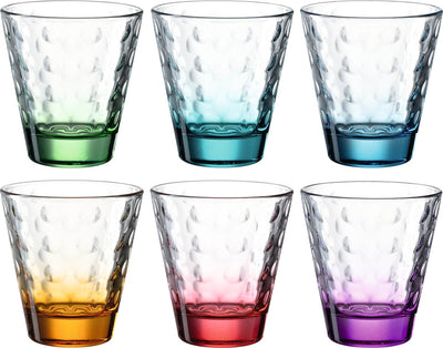 Verres optiques Leonardo assortis 215ml - set 6
